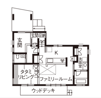 【3000万円の家】2階建て/タタミリビングと小部屋・屋根裏を活用した遊べる家
